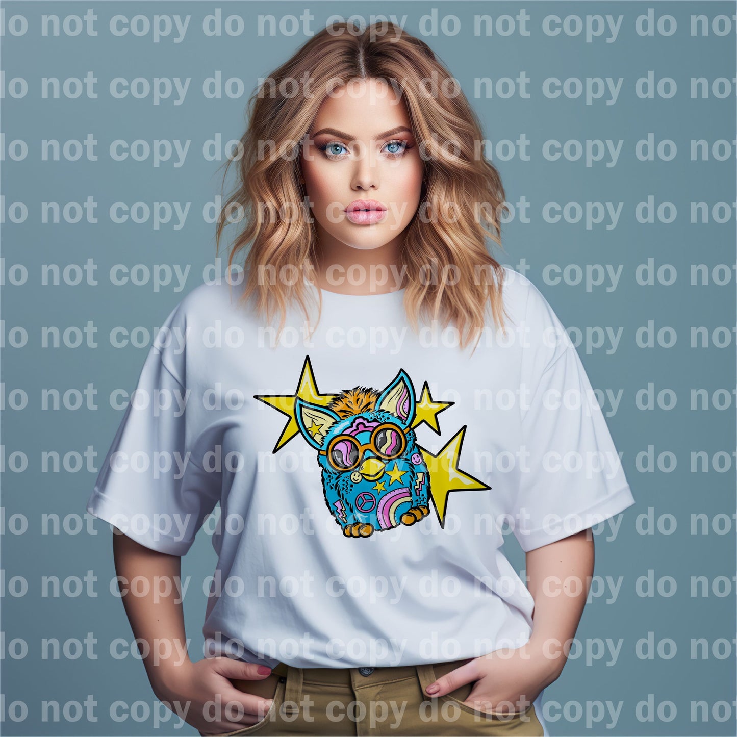 Furby Stars Dream Print or Sublimation Print