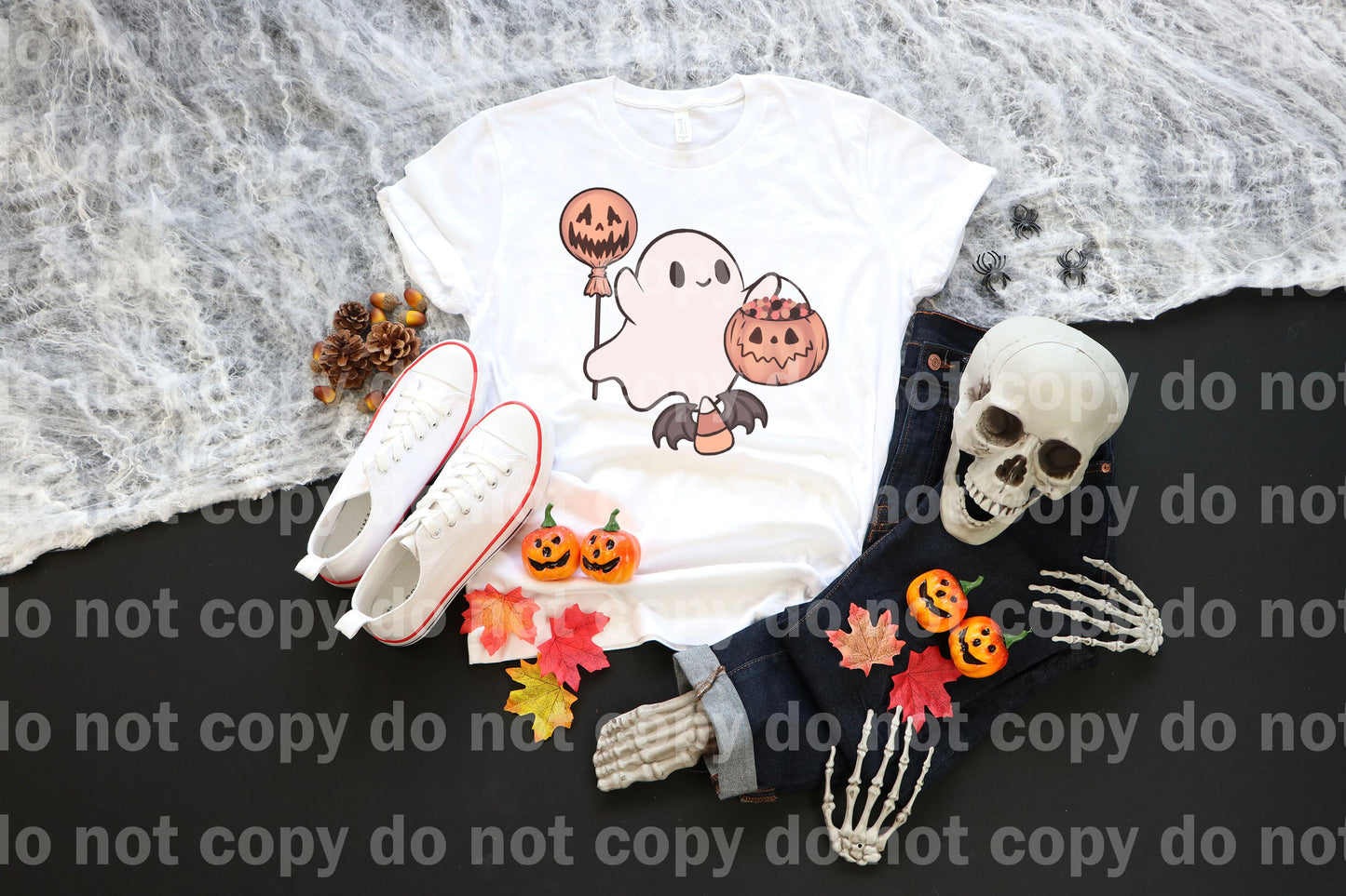Ghost And Pumpkins Dream Print or Sublimation Print