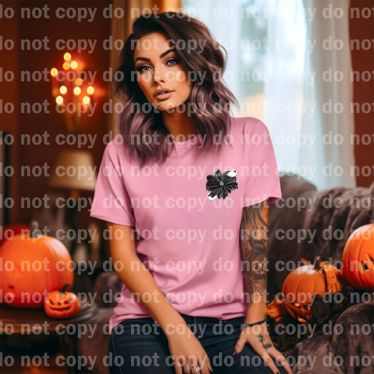 Ghost Book with Pocket Option Dream Print or Sublimation Print