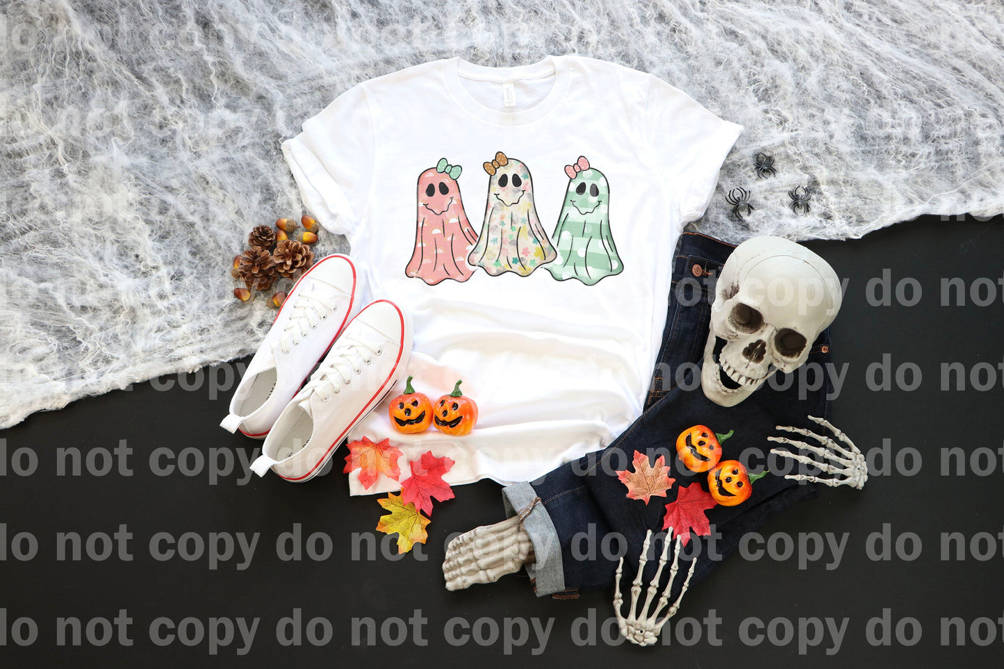 Girly Ghost Trio Bow Dream Impresión o Impresión de Sublimación