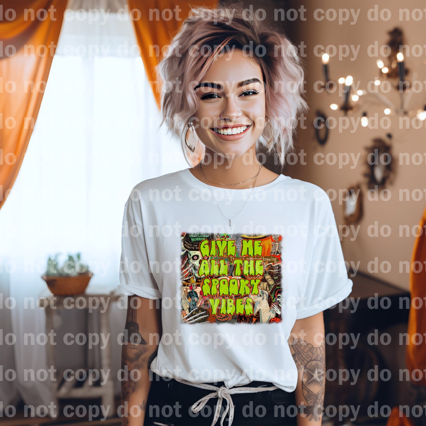Give Me All The Spooky Vibes Dream Print or Sublimation Print