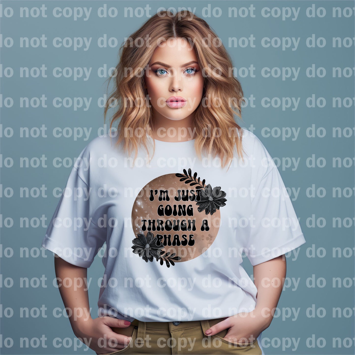 I'm Just Going Through A Phase with Optional Sleeve Design Dream Print or Sublimation Print