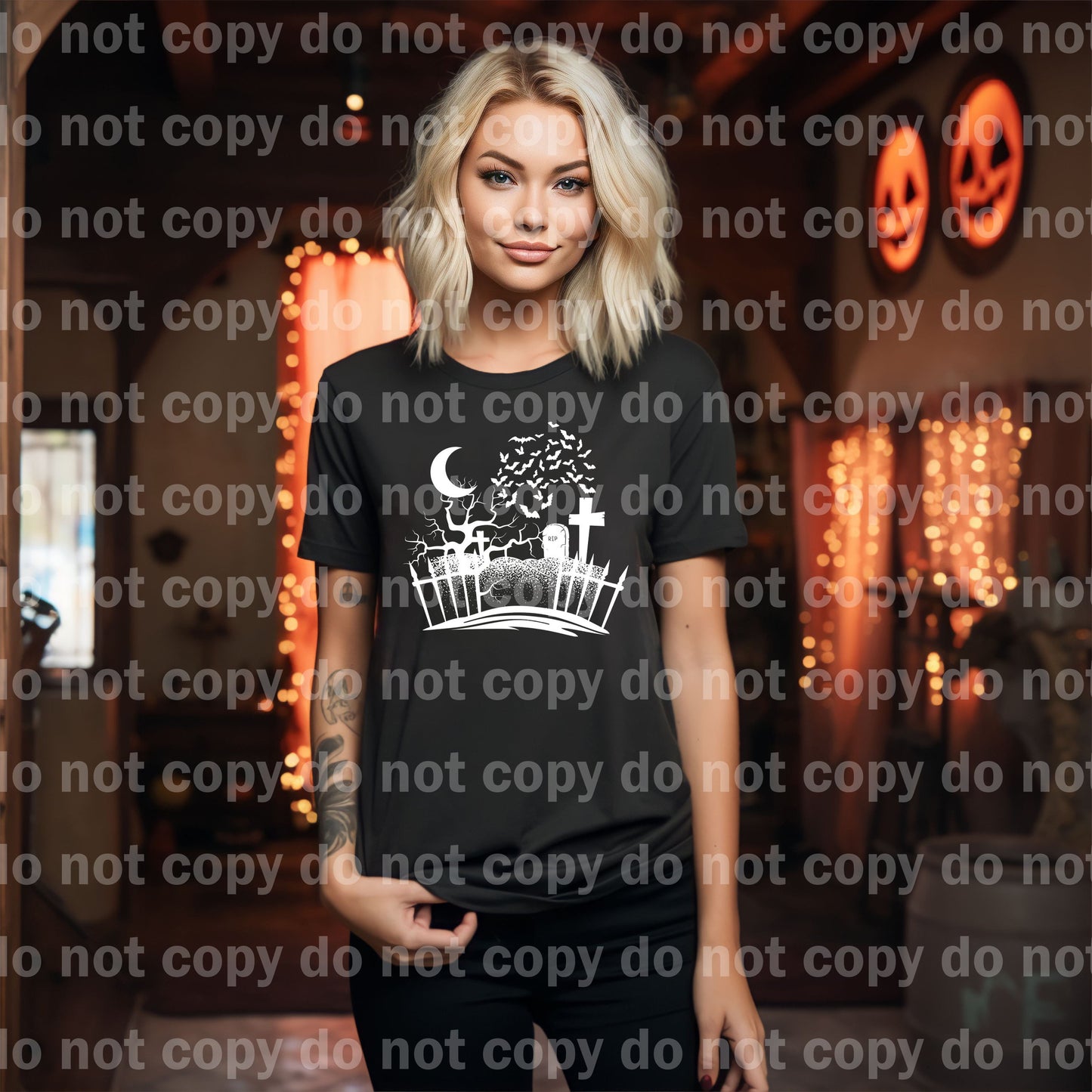 Graveyard Black/White Dream Print or Sublimation Print