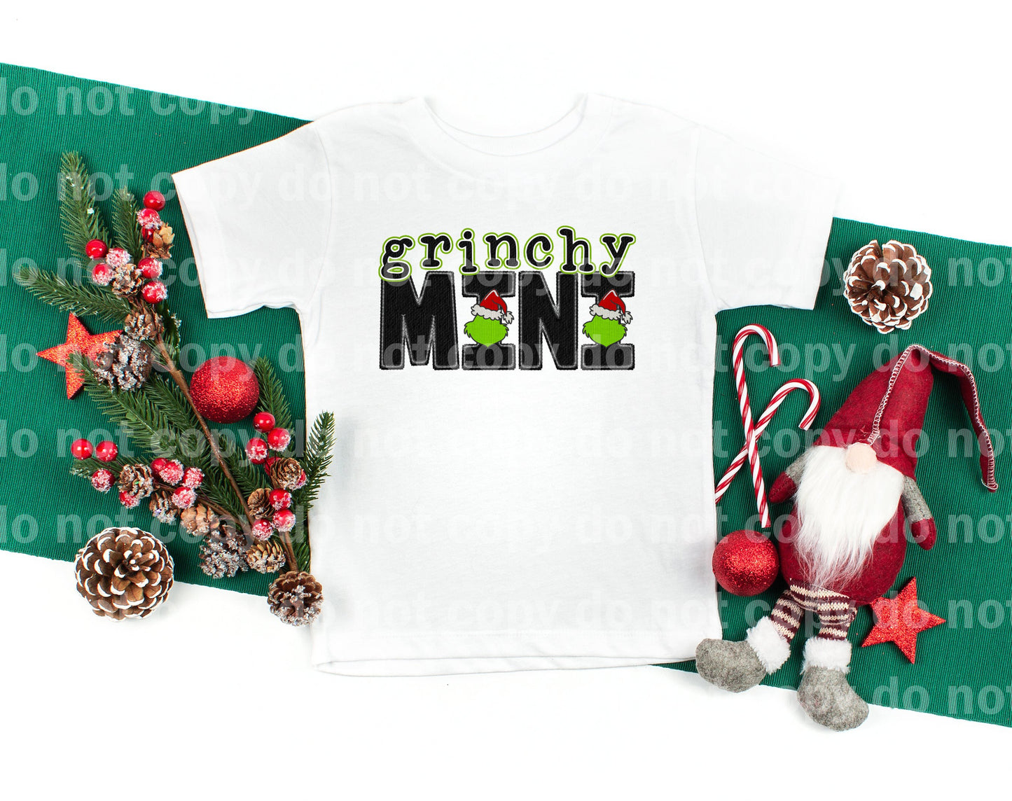 Green Guy Mini Embroidery Dream Print or Sublimation Print
