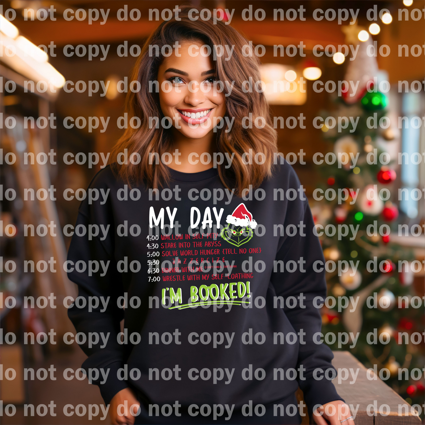 My day I'm booked Dream Print
