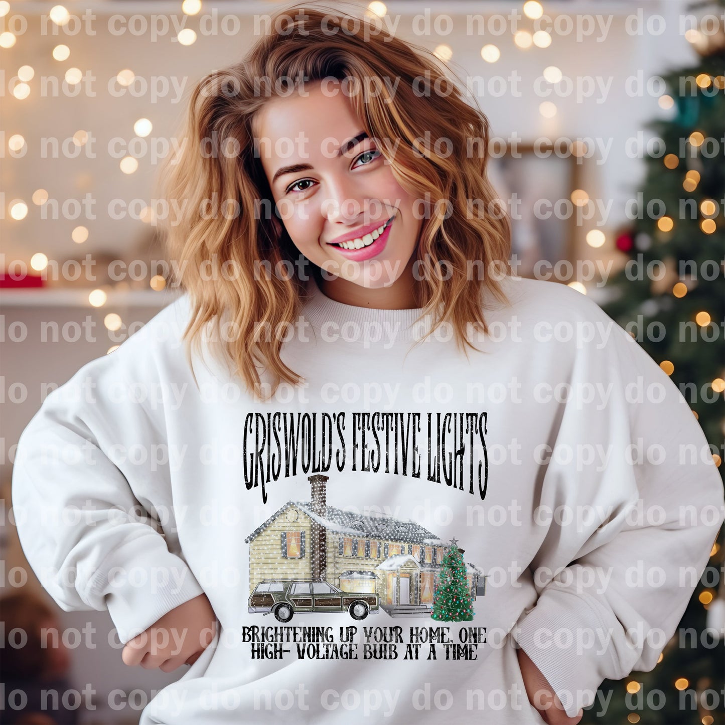 Griswold Festive Lights Dream Print or Sublimation Print