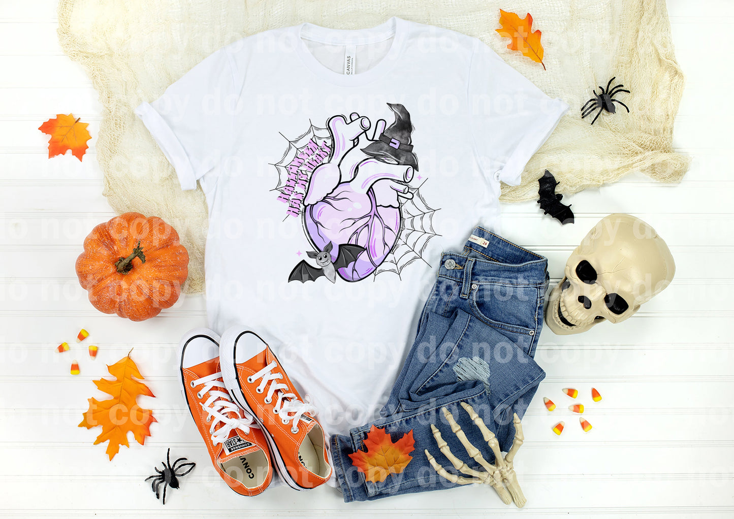 Halloween Has My Heart Dream Print or Sublimation Print