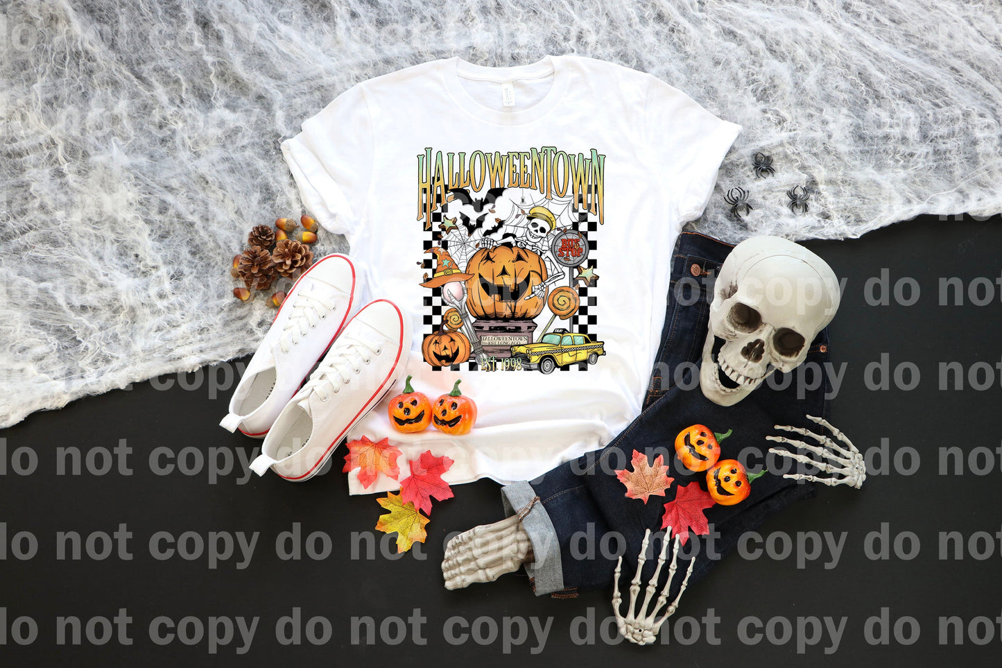 Halloween Town Pumpkin 1988 Dream Print or Sublimation Print