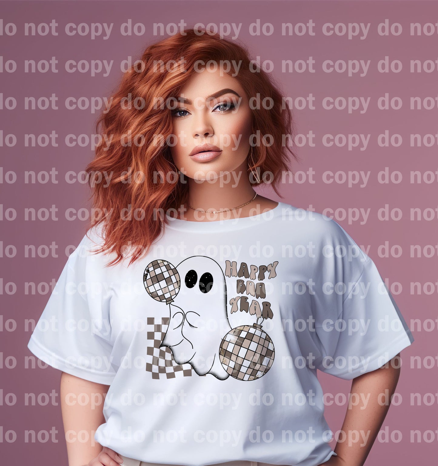 Happy Boo Year Dream Print or Sublimation Print