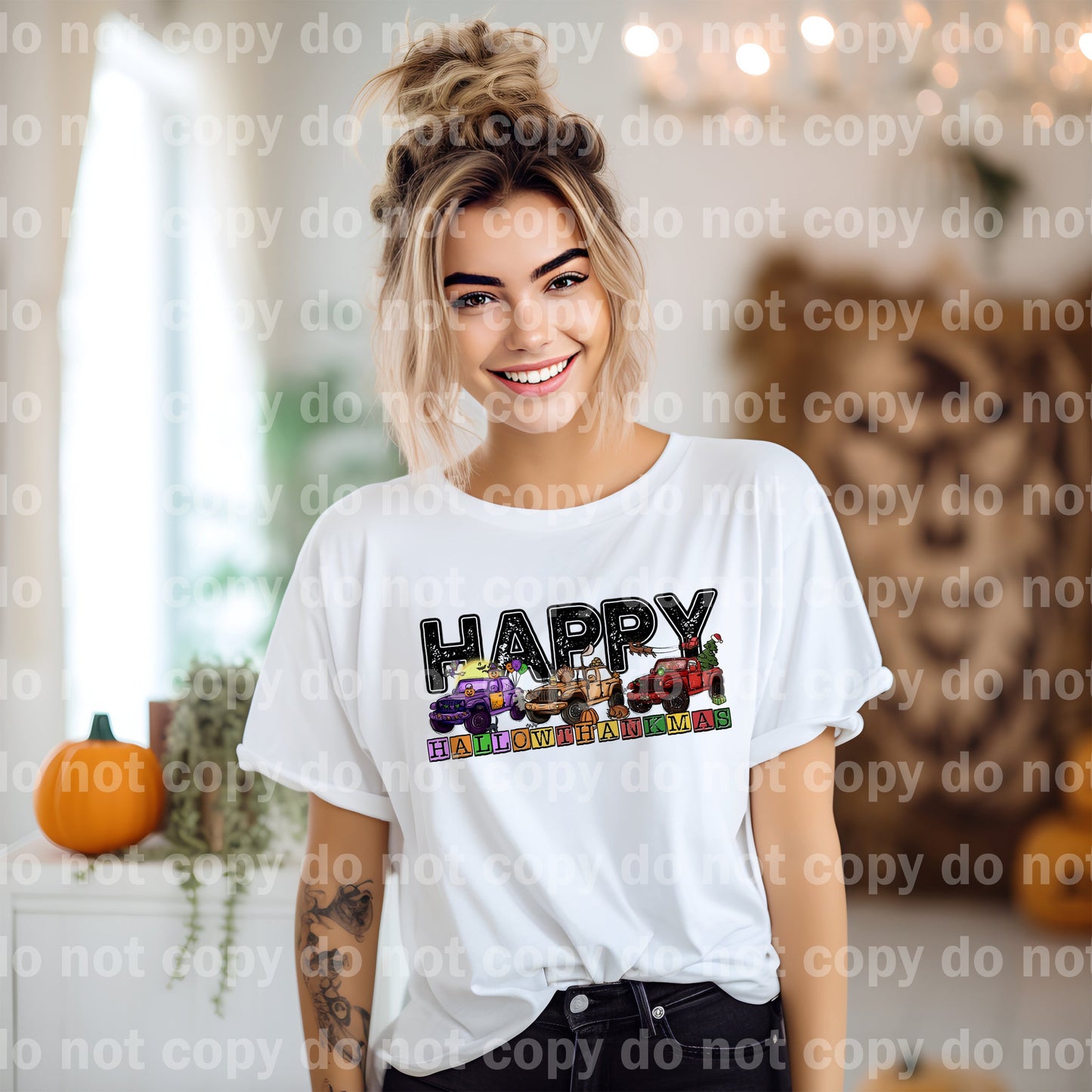 Happy Hallowthankmas Dream Print or Sublimation Print
