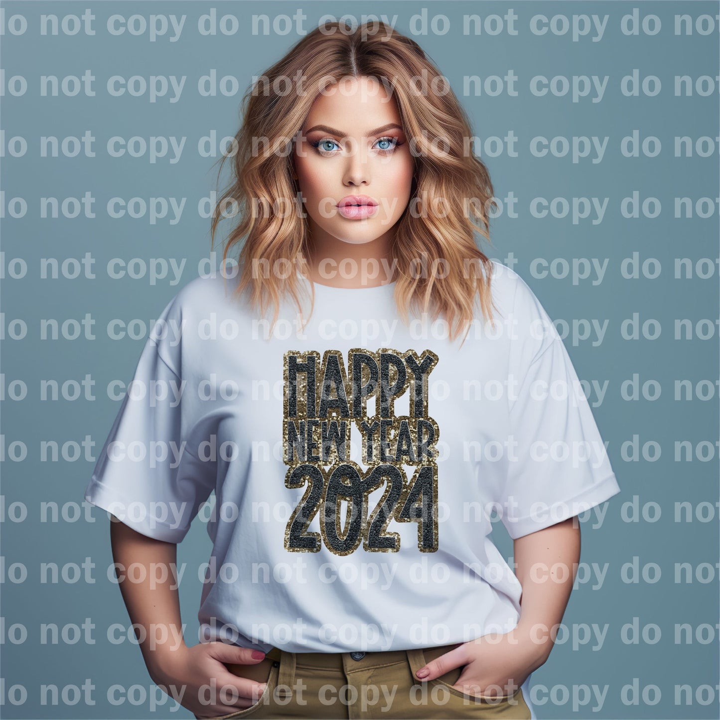 Happy New Year 2024 Dream Print or Sublimation Print
