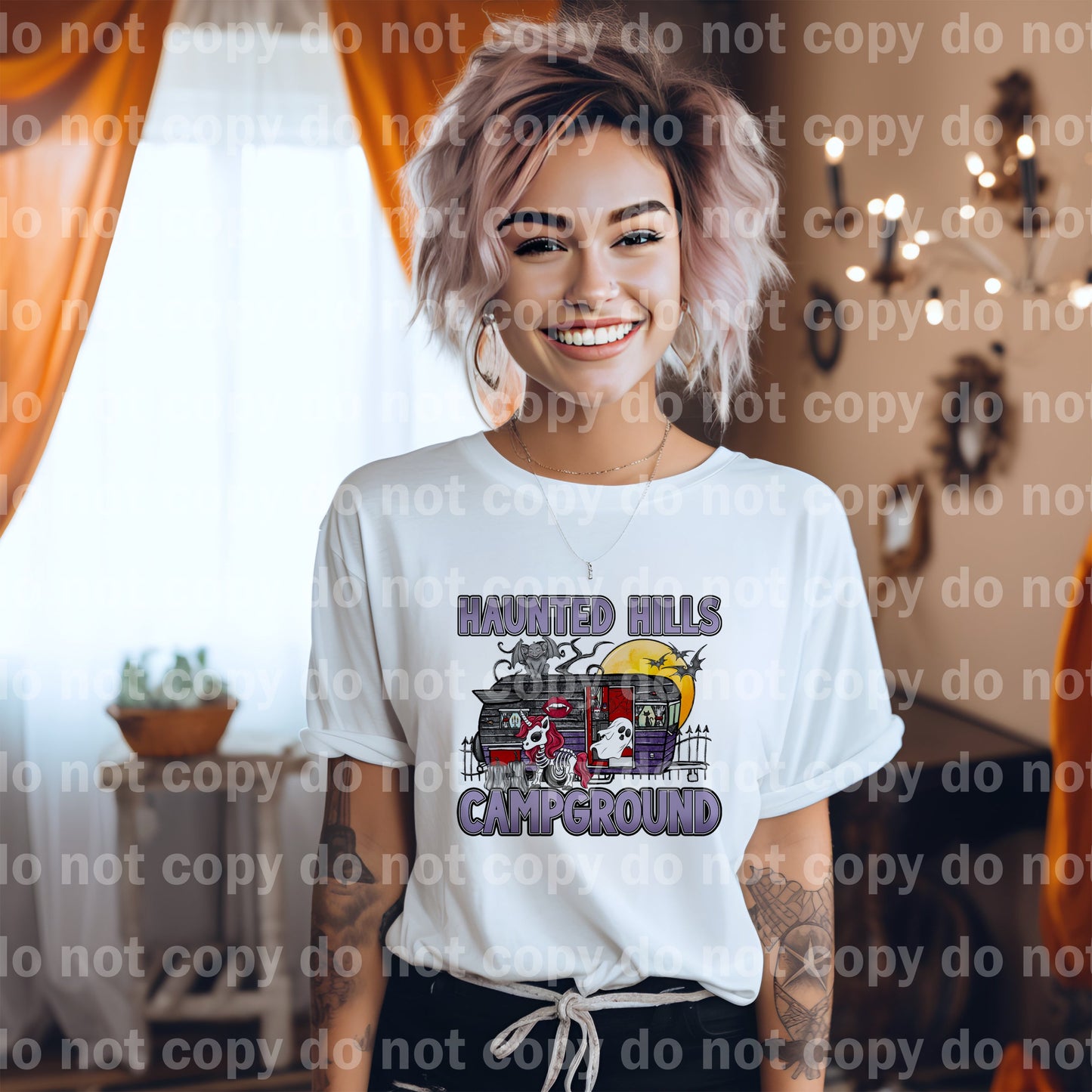 Haunted Hills Campground Dream Print or Sublimation Print