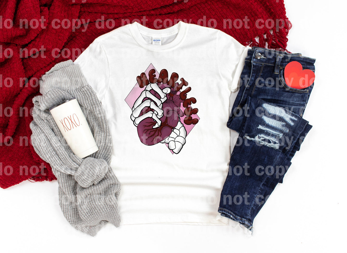 Heartless Skellie Dream Print or Sublimation Print