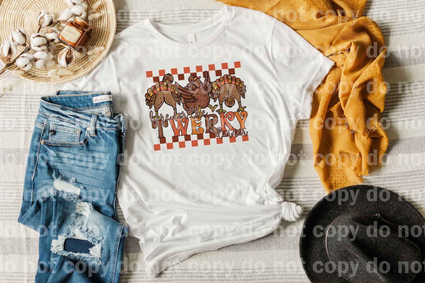 Here For The Twerky Dinner Dream Print or Sublimation Print