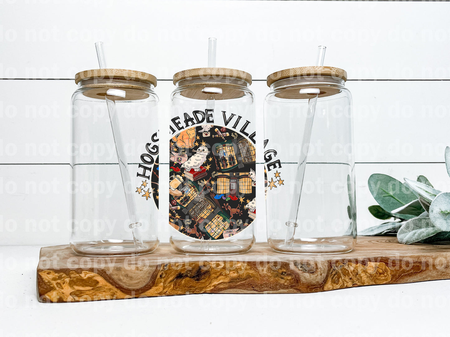 Hogsmeade Village Decal 4 x 3.6