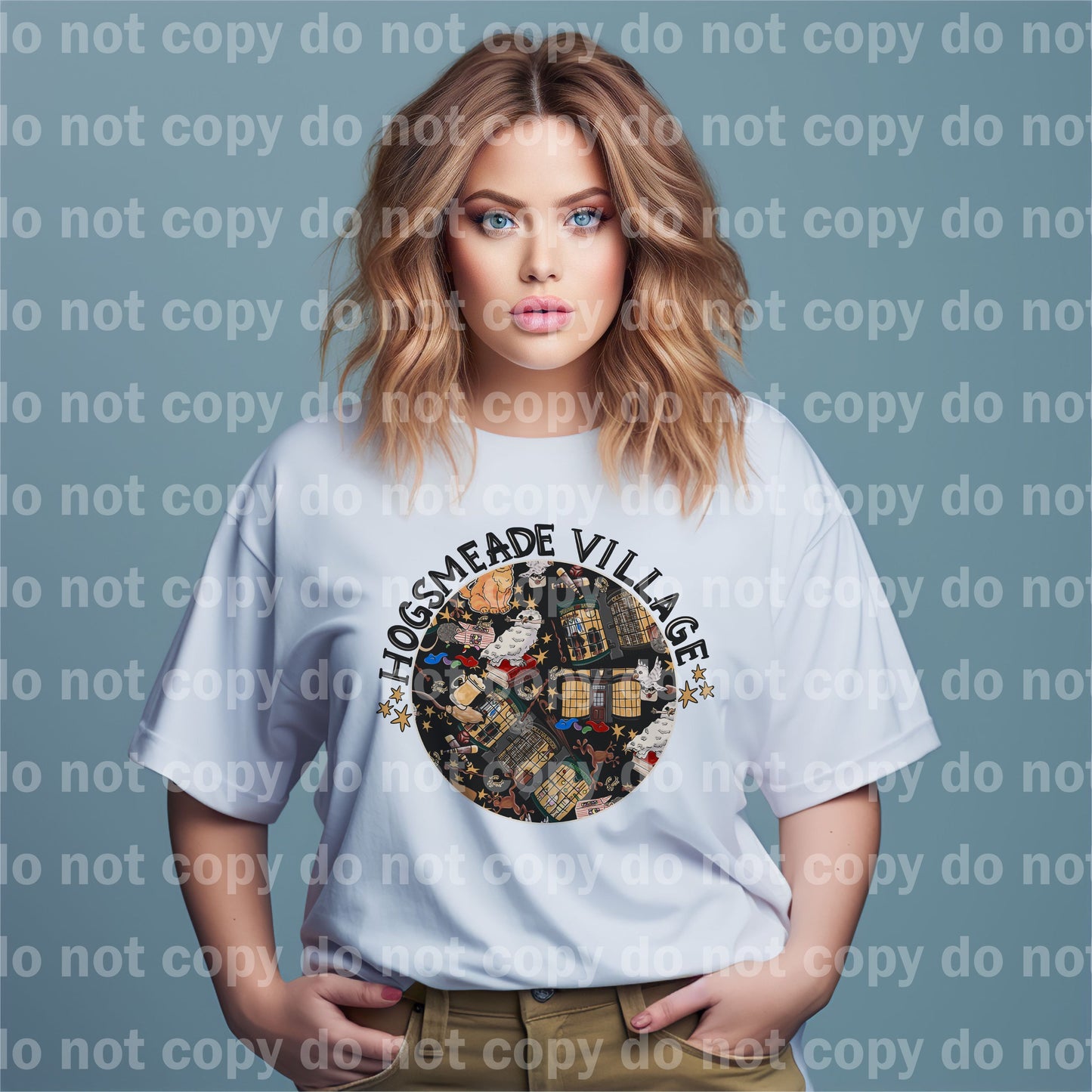 Impresión de ensueño de Hogsmeade Village o impresión de sublimación