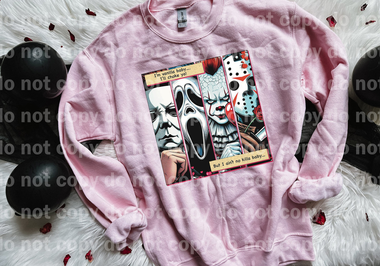 Soy Vanilla Baby, te asfixiaré, pero no soy ningún Killa Baby Impresión de sueño angustiada/no angustiada o impresión de sublimación