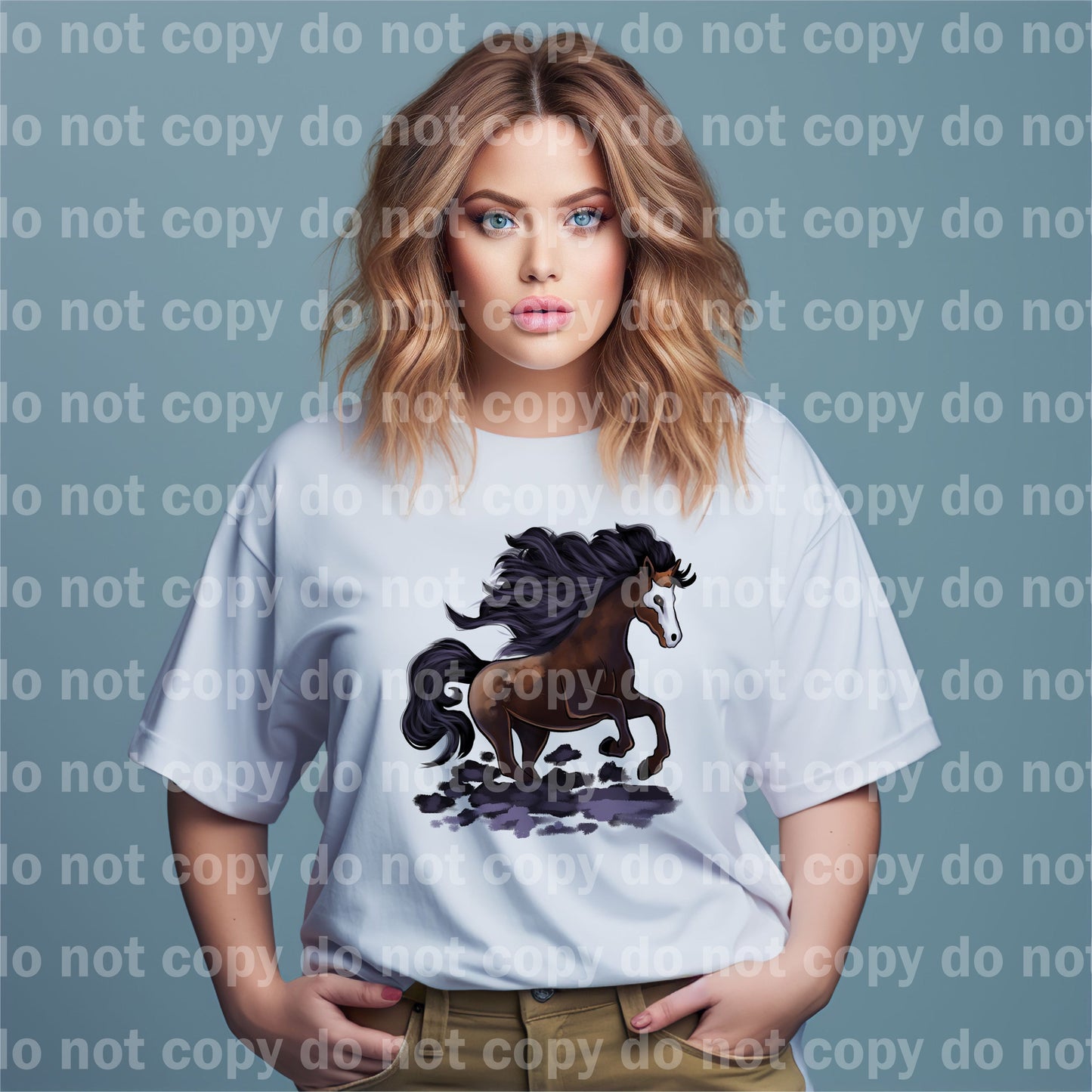 Free Spirited Confident Strong Horse Dream Print or Sublimation Print