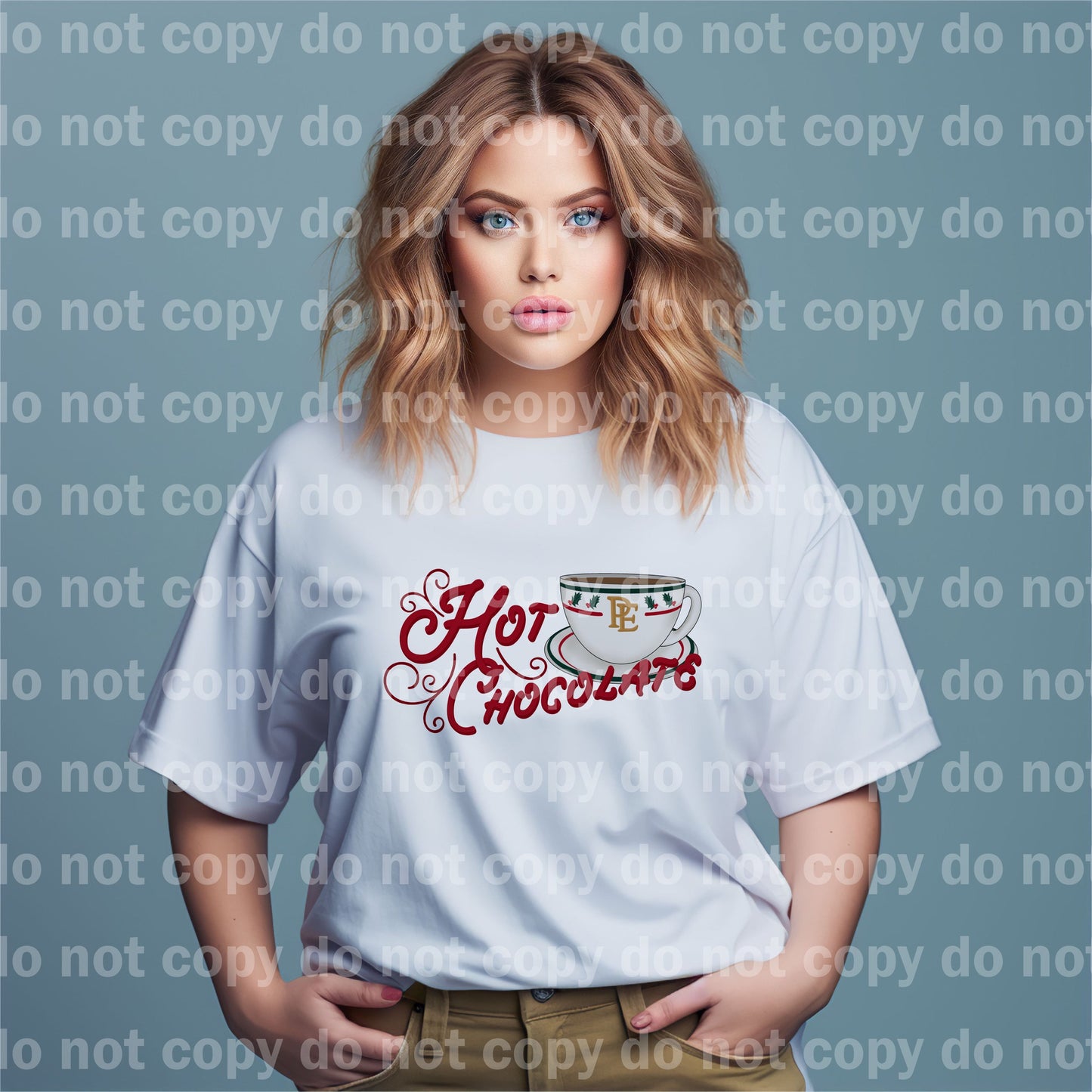 Impresión de sueño de chocolate caliente o impresión de sublimación