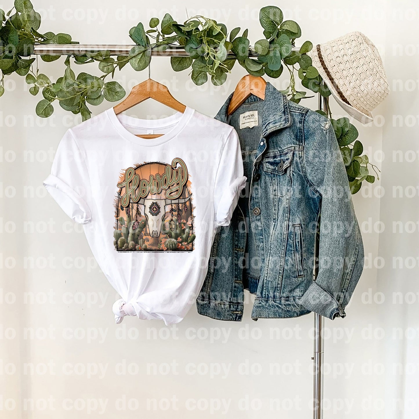 Howdy Bull Skull Dream Print or Sublimation Print