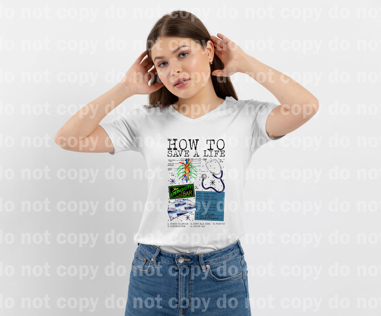 How To Save A Life Chart Dream Print or Sublimation Print