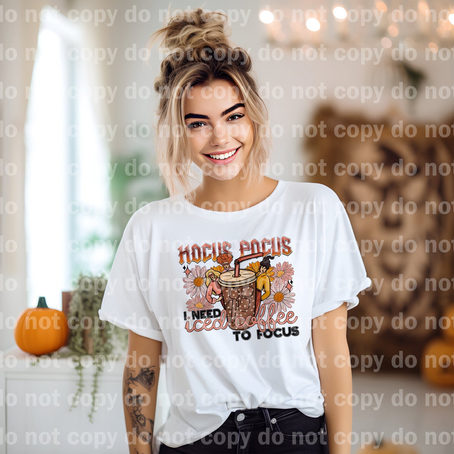HP I Need Iced Coffee To Focus Dream Print or Sublimation Print