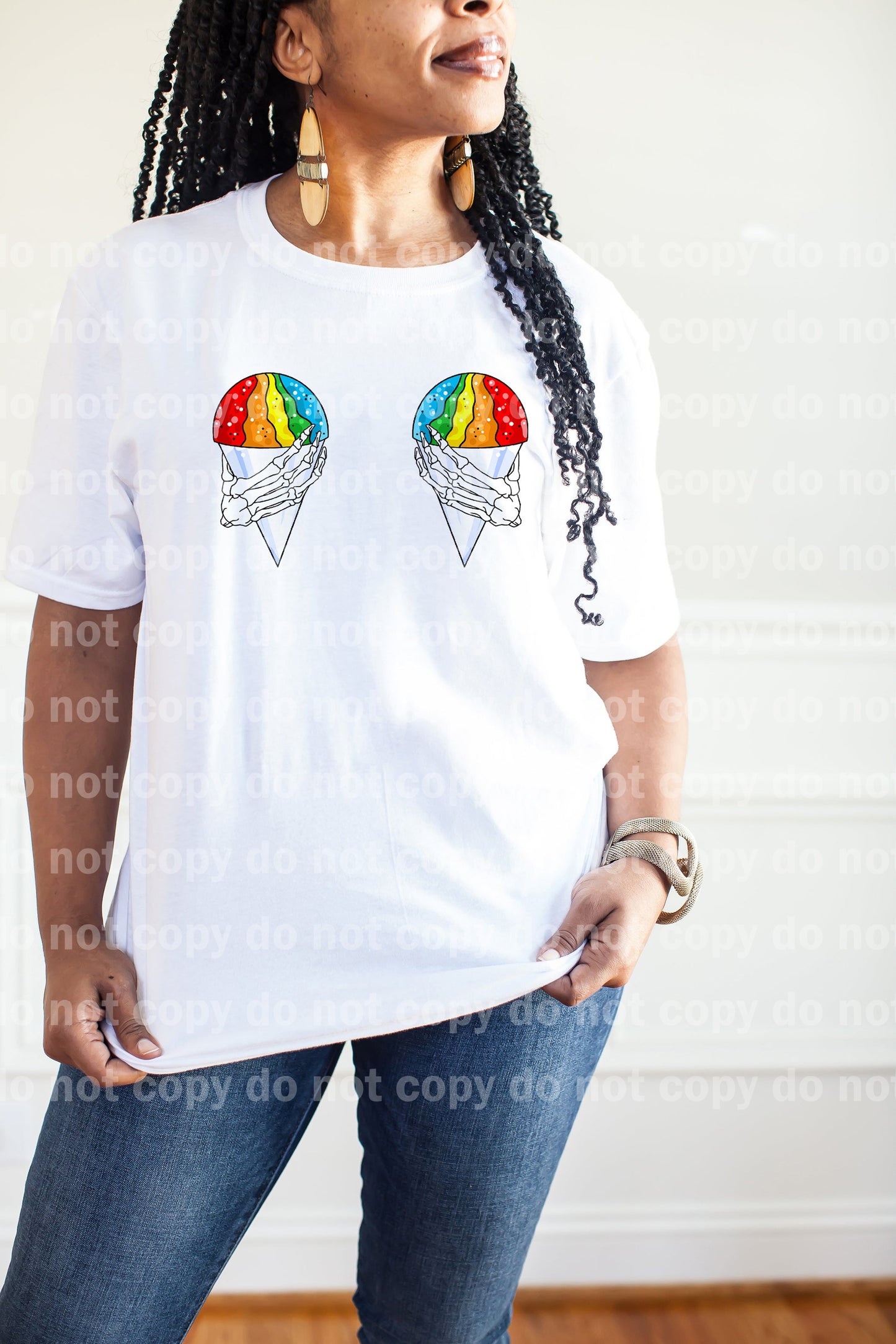 Impresión de sueño de helado o impresión de sublimación