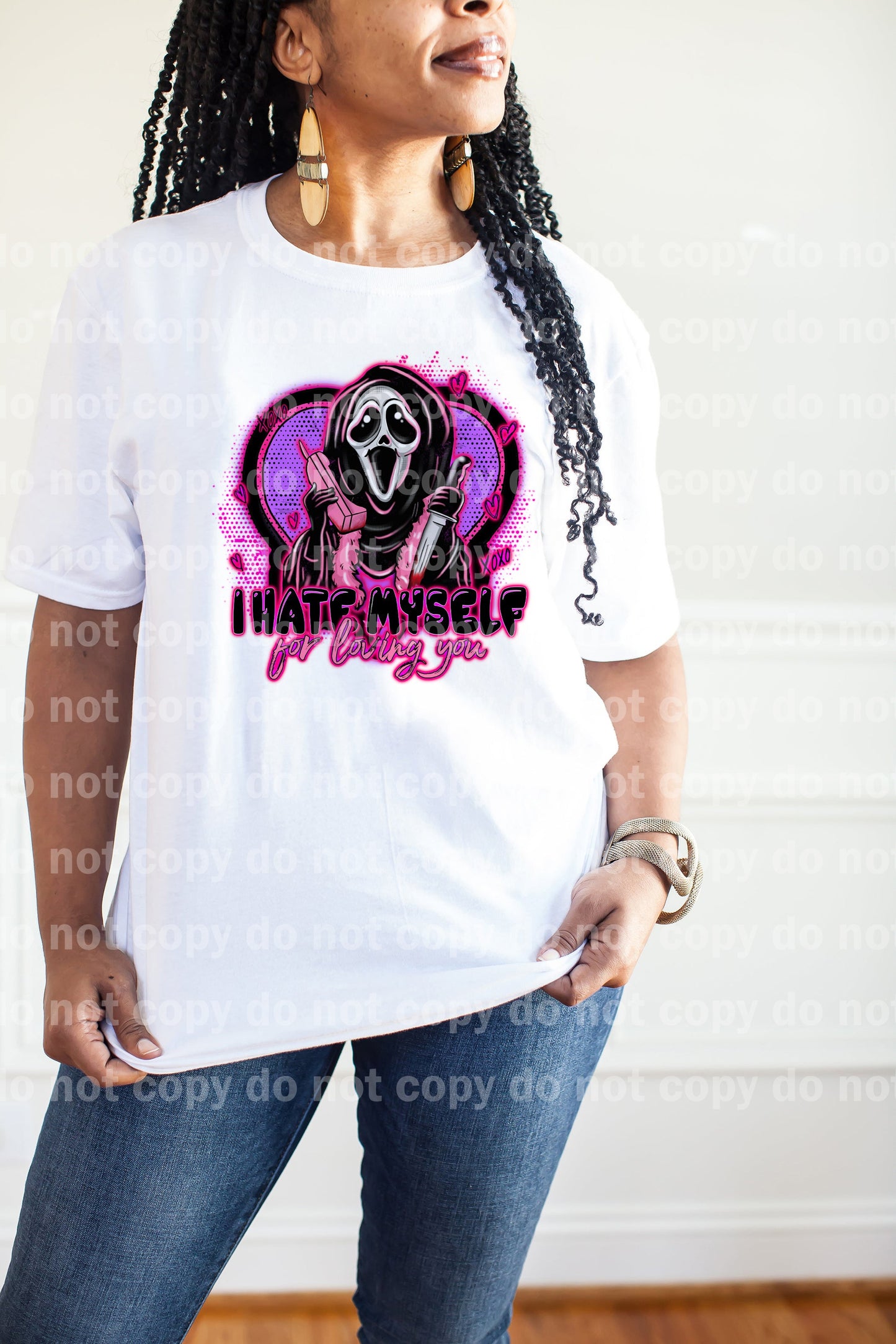 I Hate Myself For Loving You Ghost Face Dream Print or Sublimation Print