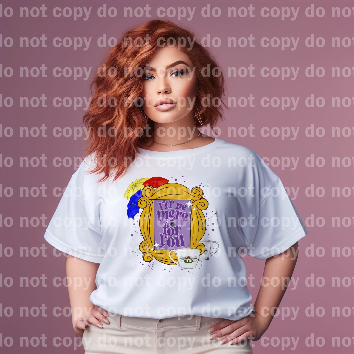 I'll Be There For You Umbrellas with Optional Sleeve Design Dream Print or Sublimation Print