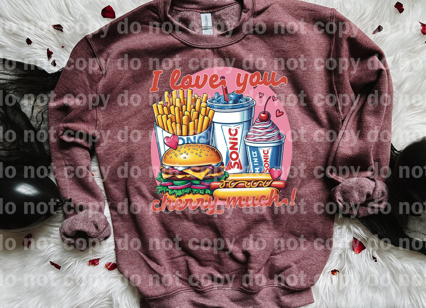 Te Amo Cherry Much Dream Impresión o Impresión por Sublimación