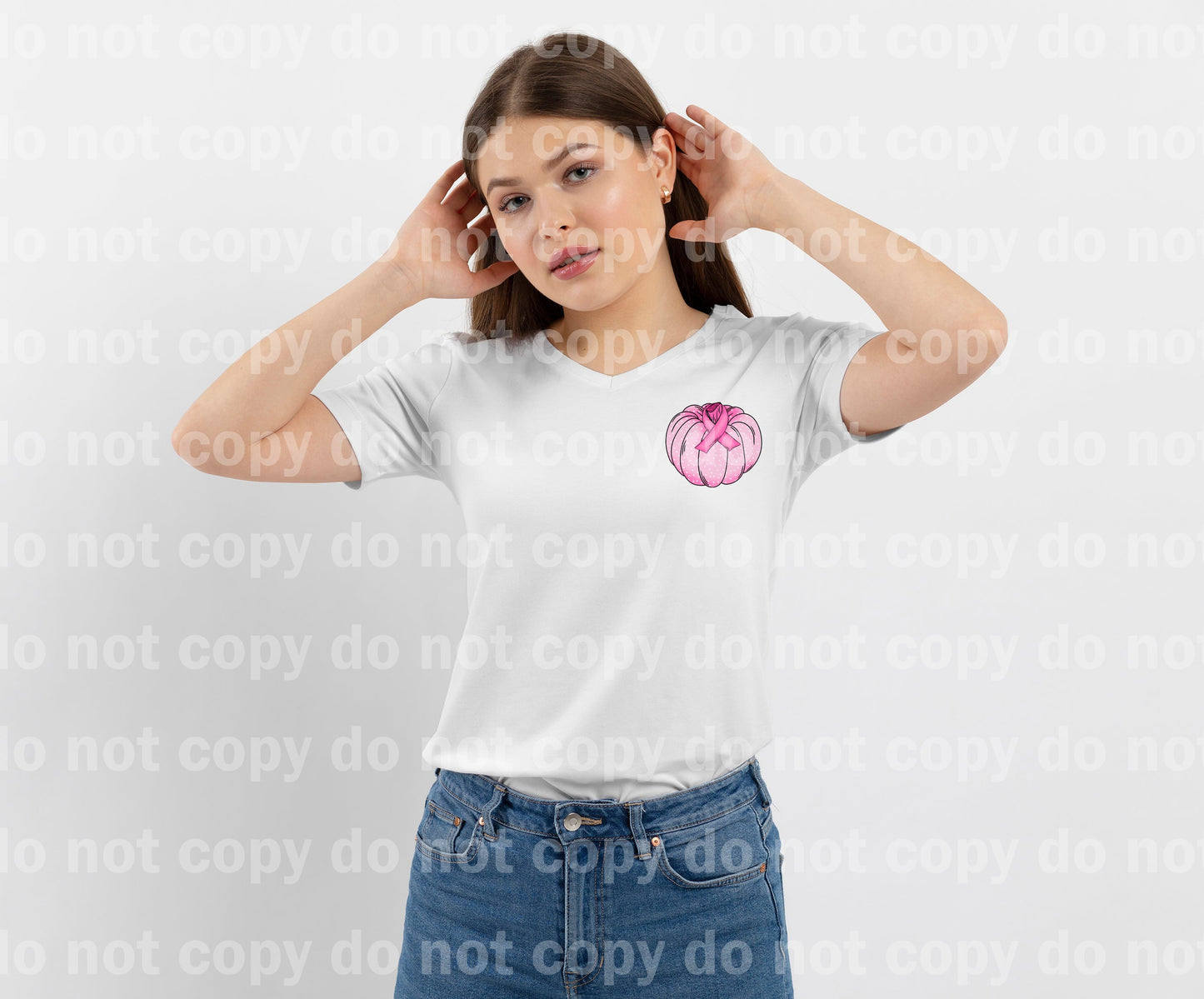 In October We Wear Pink with Pocket Option Dream Print or Sublimation Print