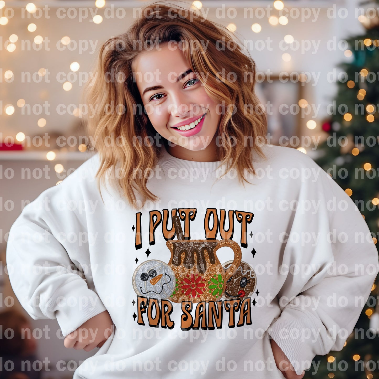 I Put Out For Santa Dream Print or Sublimation Print