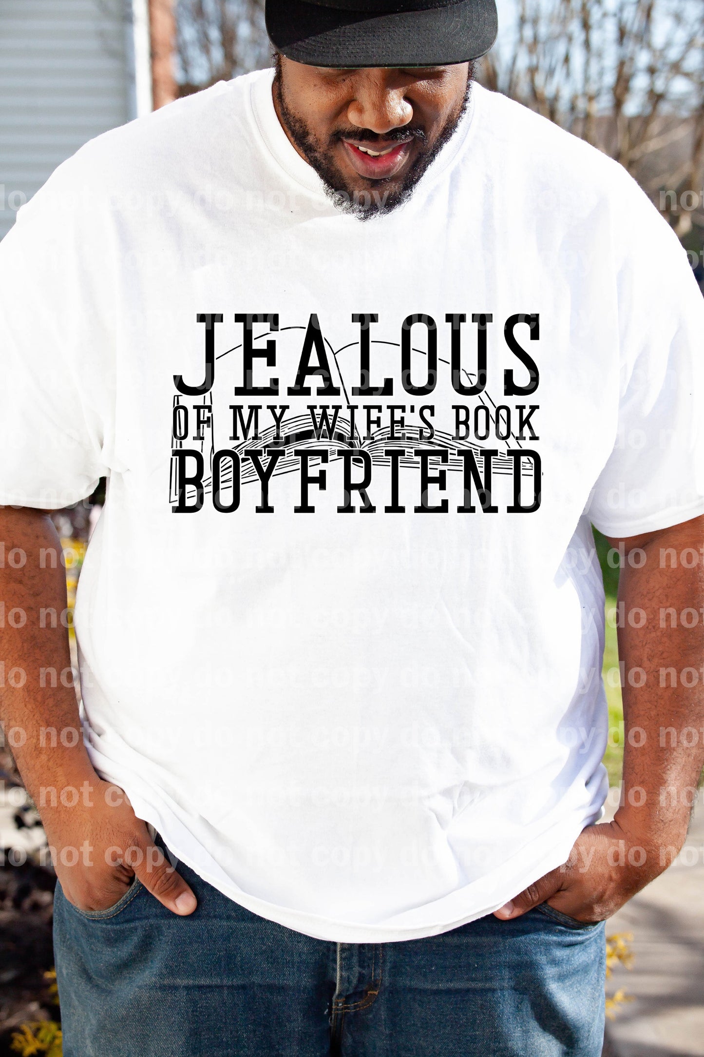 Jealous Of My Wife's Book Boyfriend Dream Print or Sublimation Print