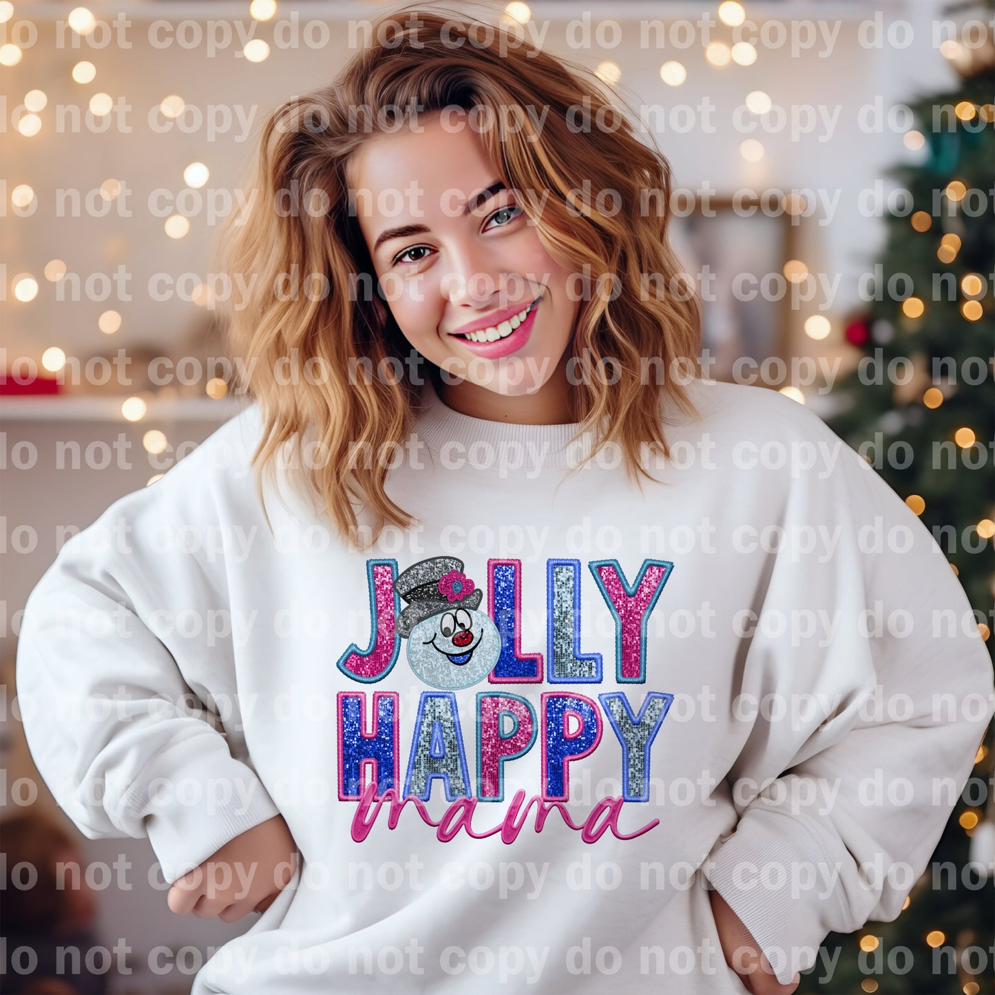 Jolly Happy Mama Dream Print or Sublimation Print