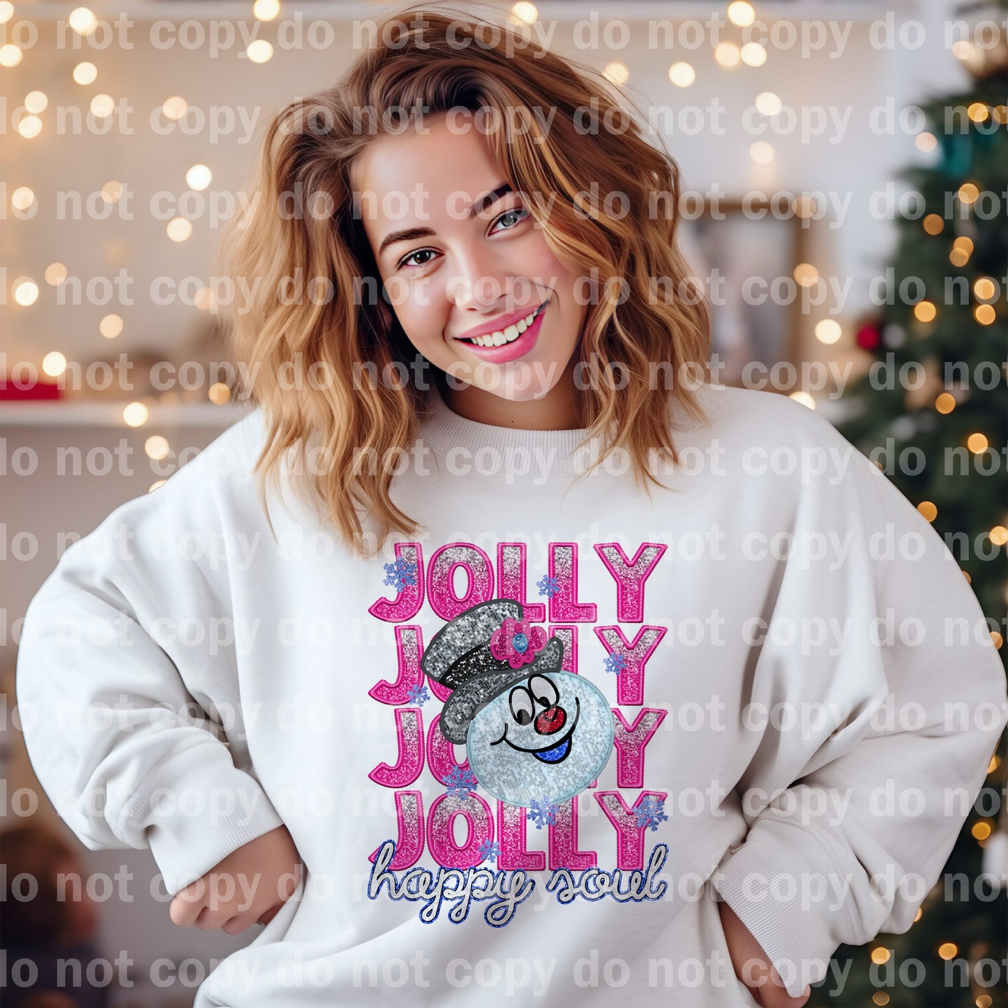 Jolly Happy Soul with Optional Sleeve Design Dream Print or Sublimation Print