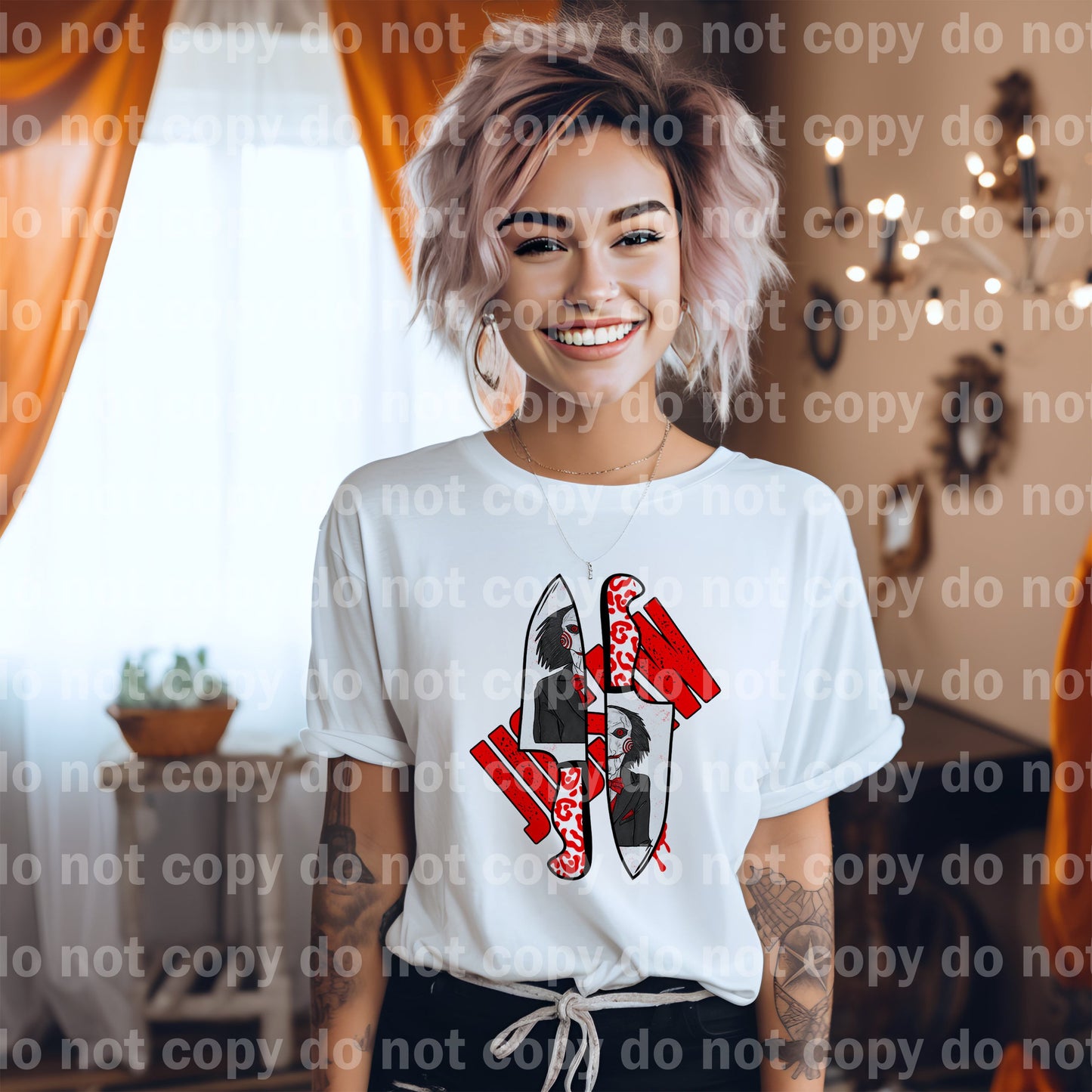 Killer Face Knives Dream Print or Sublimation Print