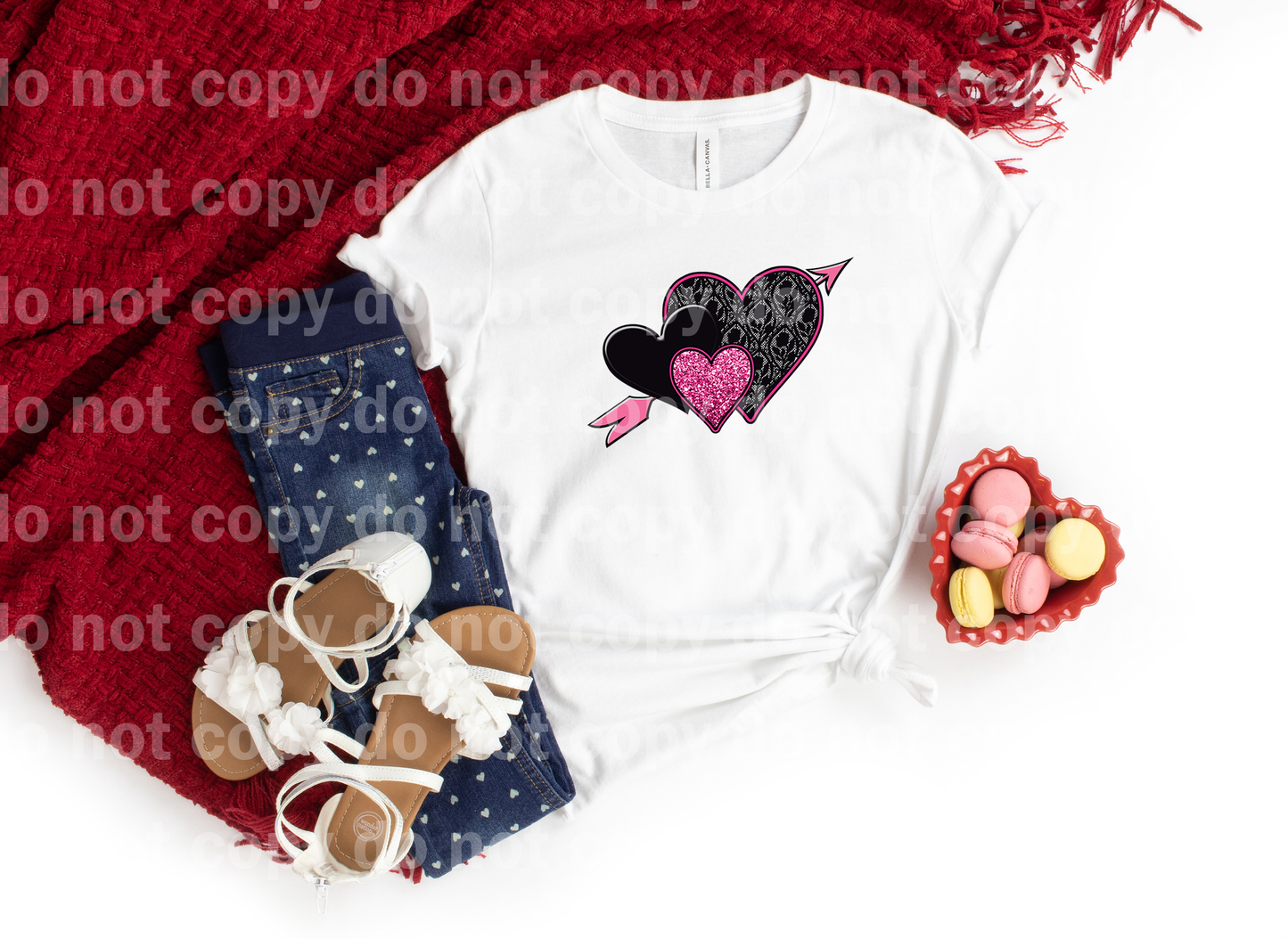 Lacey Lace Hearts Dream Print or Sublimation Print