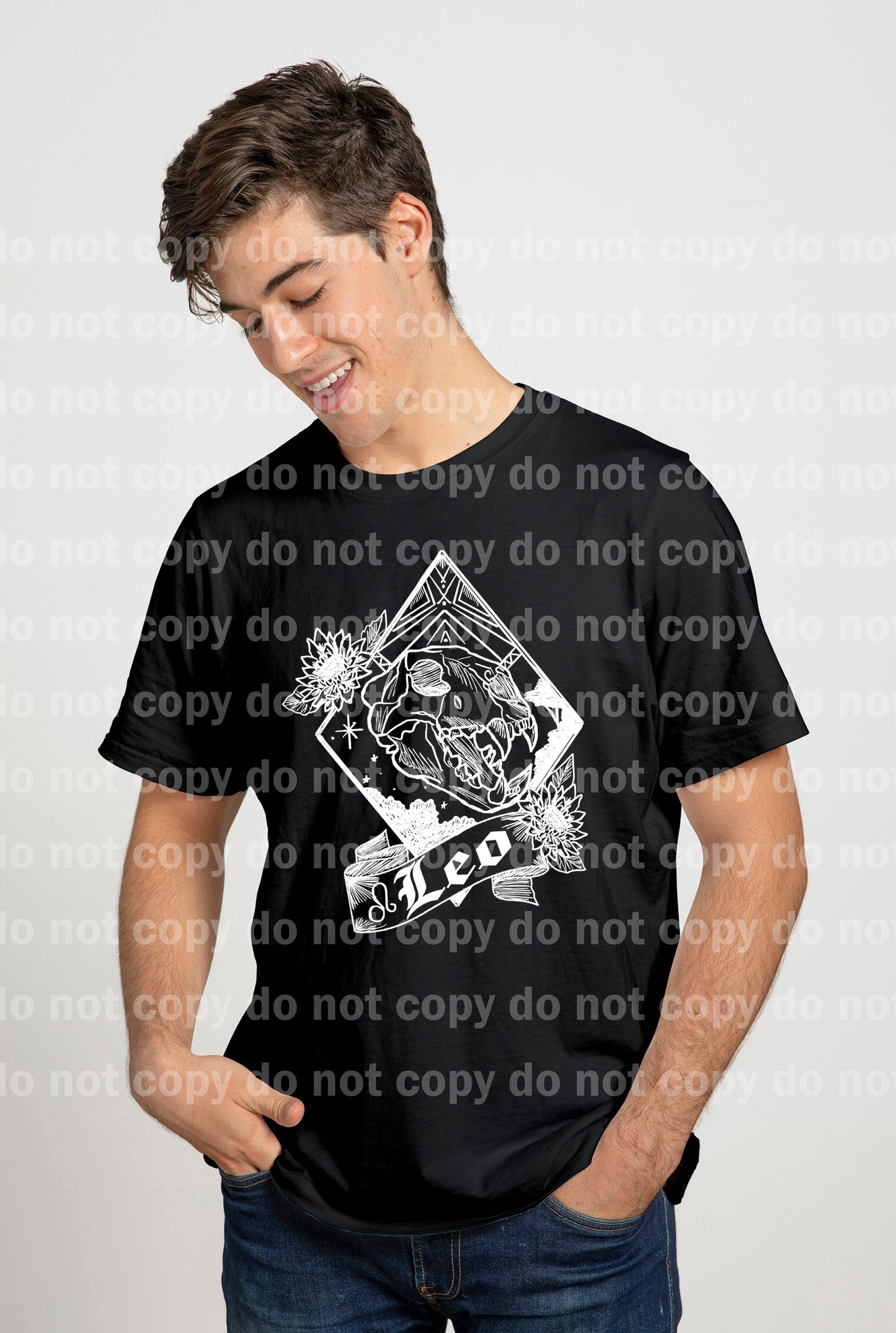 Leo Lion Skull Dream Print