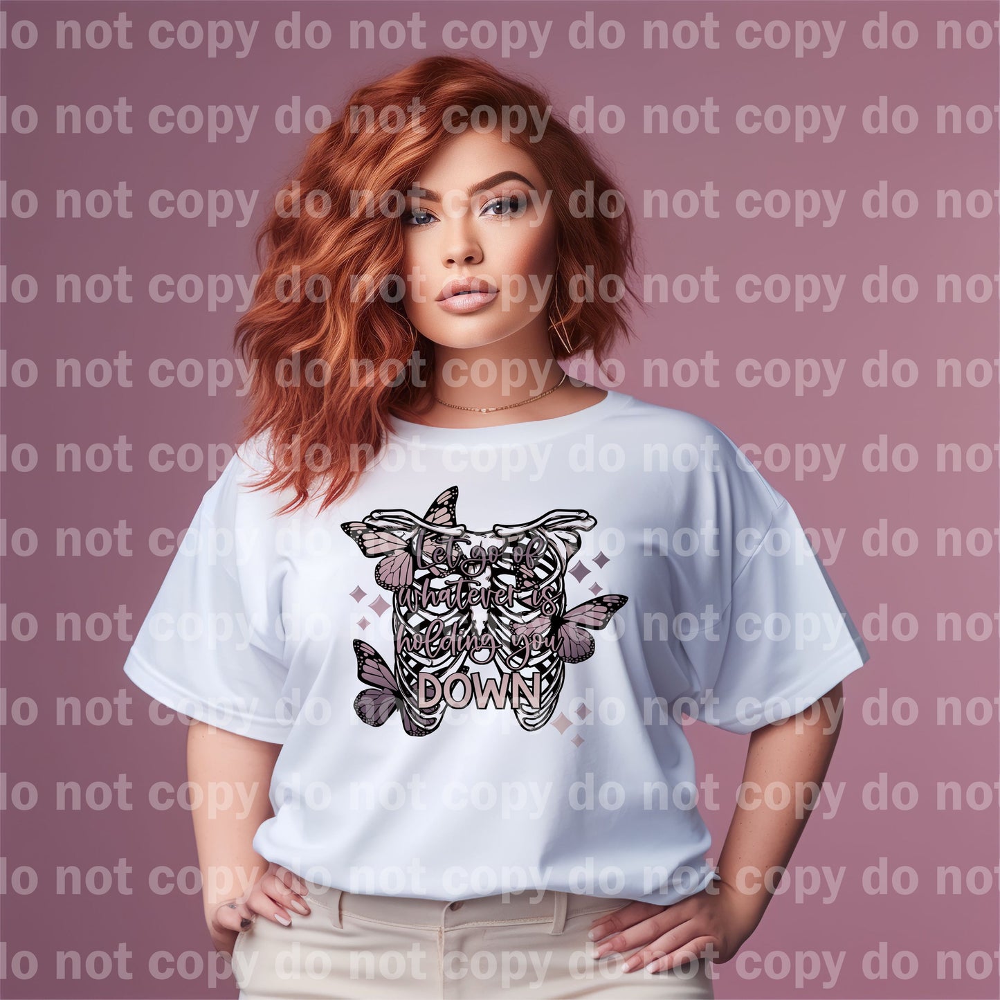 Suelta lo que sea que te detenga Impresión de sueños o impresión por sublimación