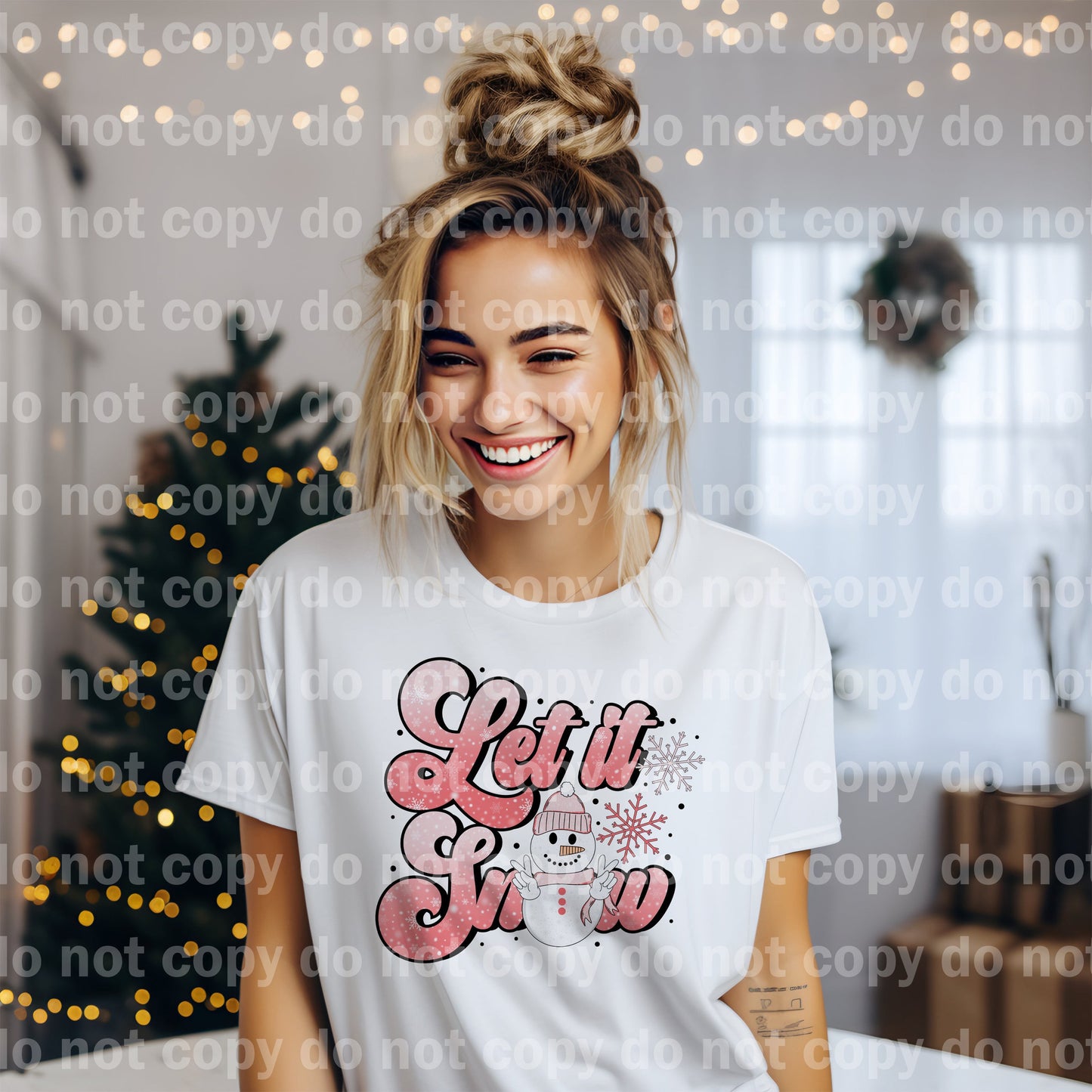 Let It Snow Dream Print or Sublimation Print