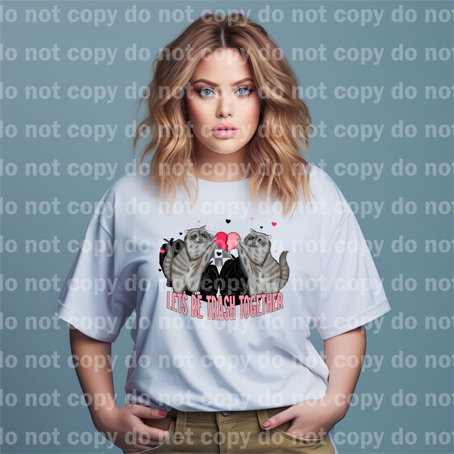 Let's Be Trash Together Dream Print or Sublimation Print