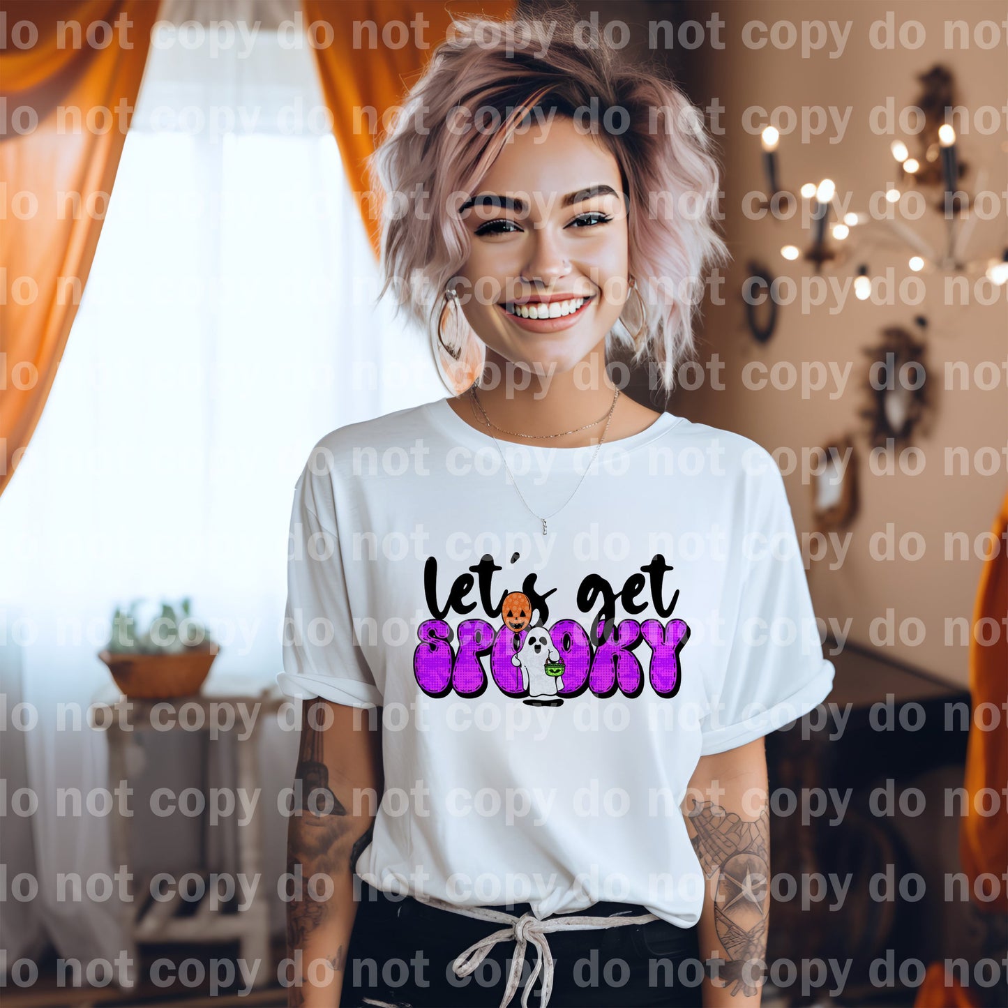Let's Get Spooky Dream Print or Sublimation Print