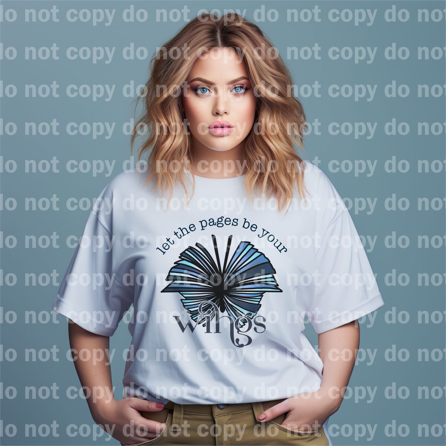 Let The Pages Be Your Wings Dream Print or Sublimation Print