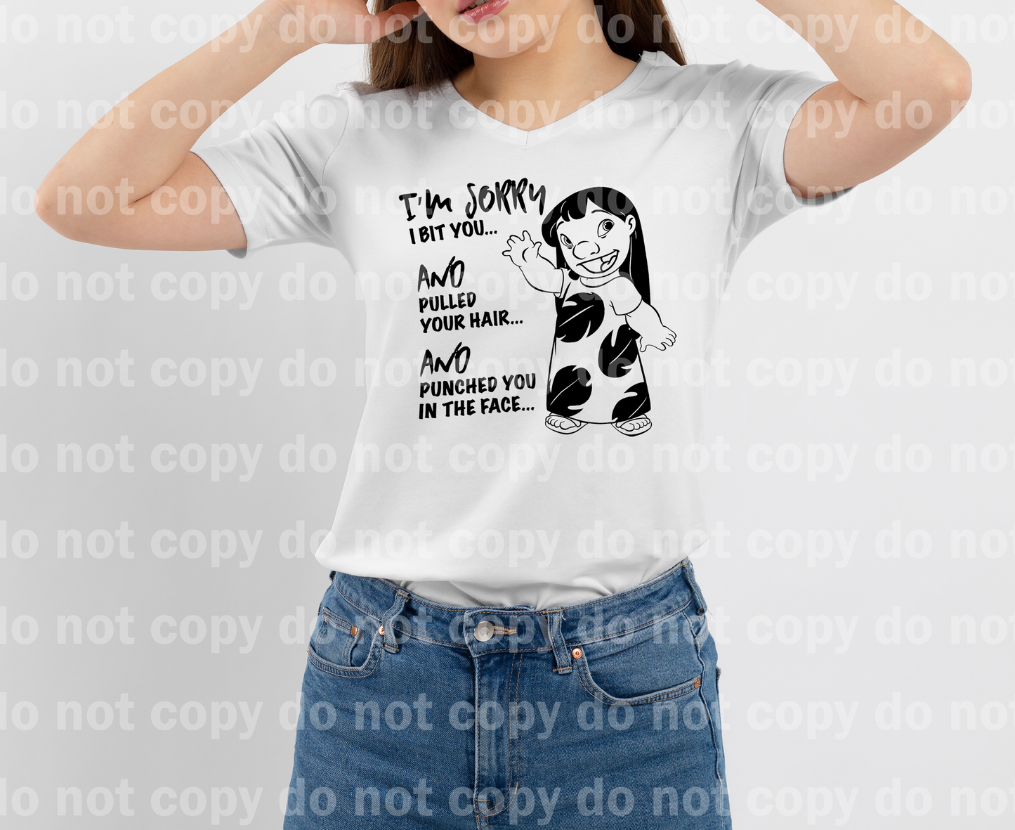 I'm Sorry I Bit You And Pulled Your Hair And Punched You In The Face Dream Print or Sublimation Print