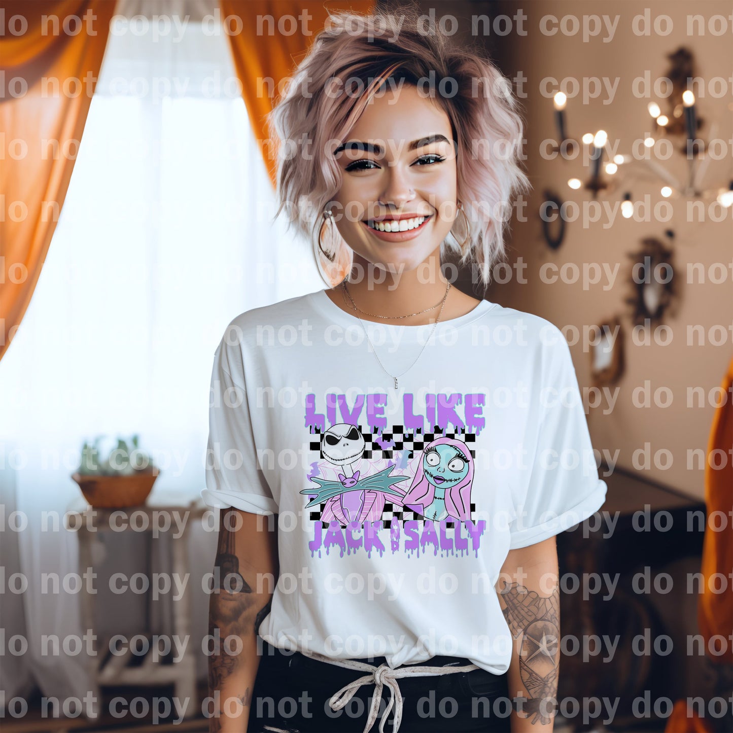 Live Like Jack And Sally Dream Print or Sublimation Print
