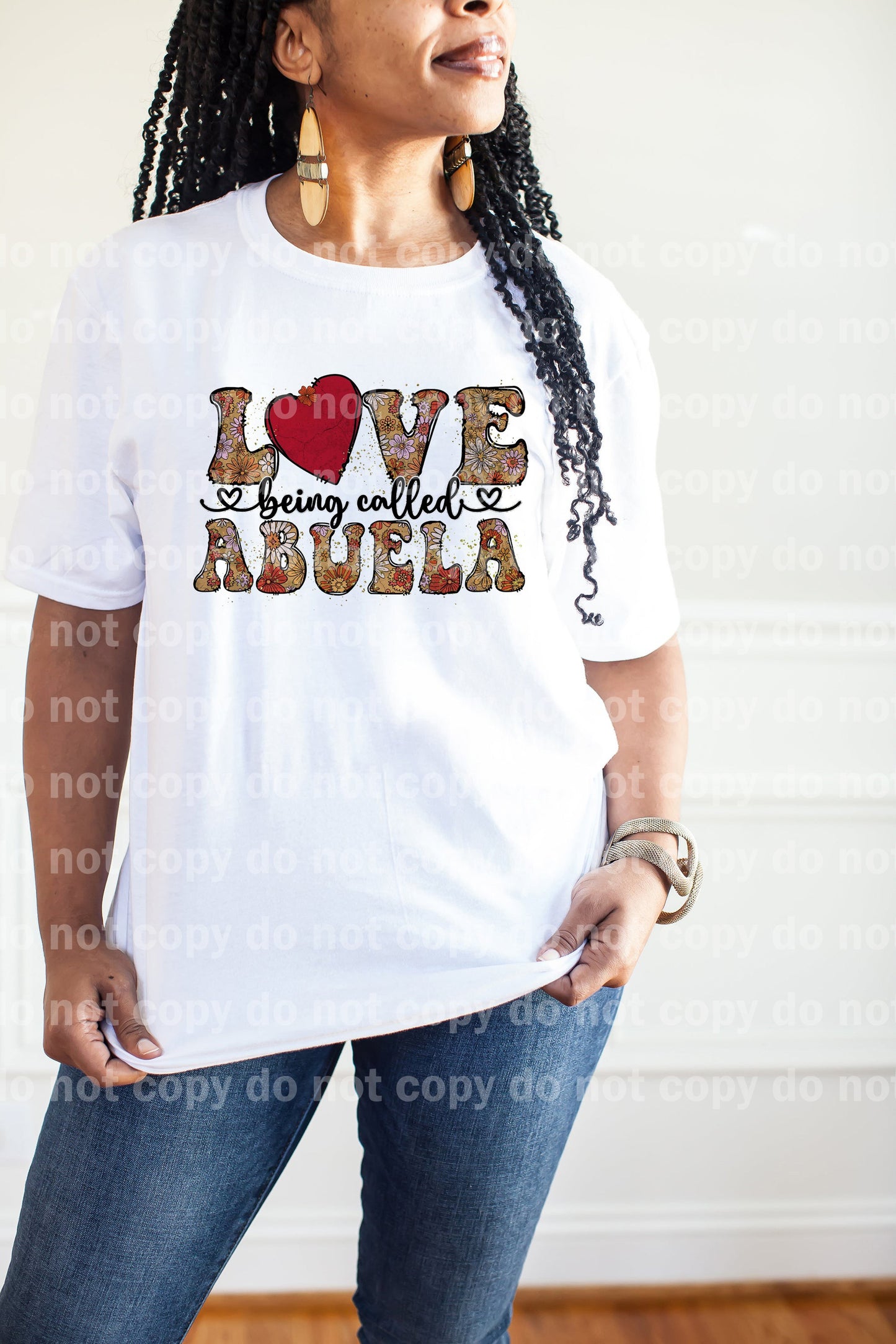 Love Being Called Abuela Dream Print or Sublimation Print