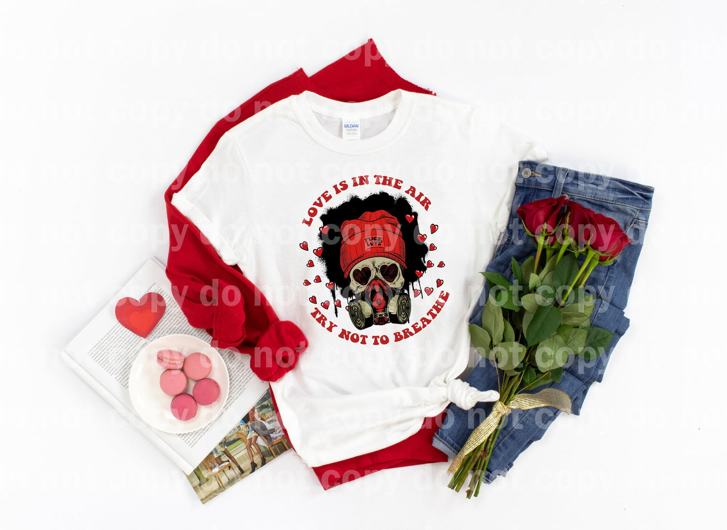 Love Is In The Air Try Not To Breathe Dream Print or Sublimation Print