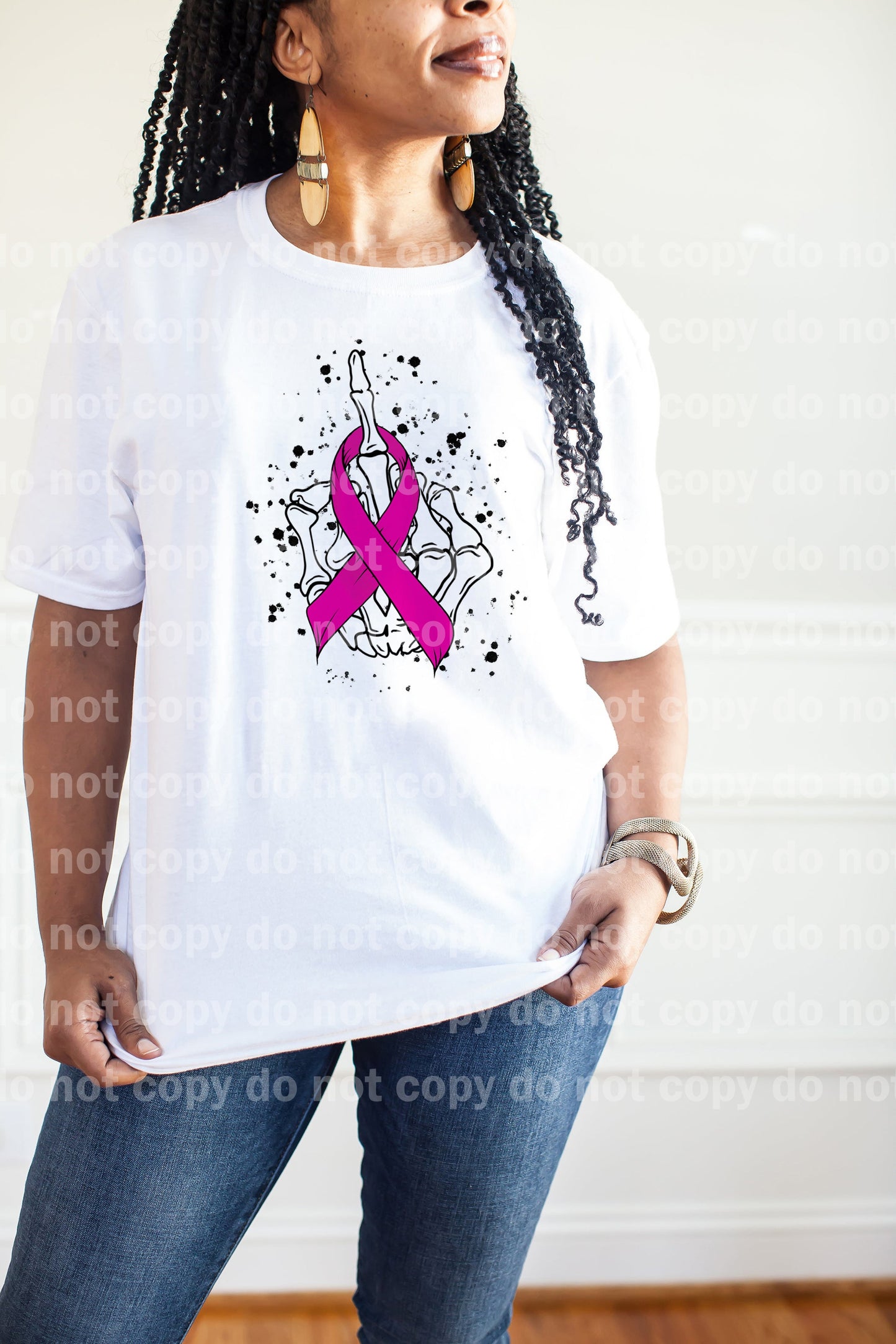 Magenta Cancer Ribbon Dream Print or Sublimation Print