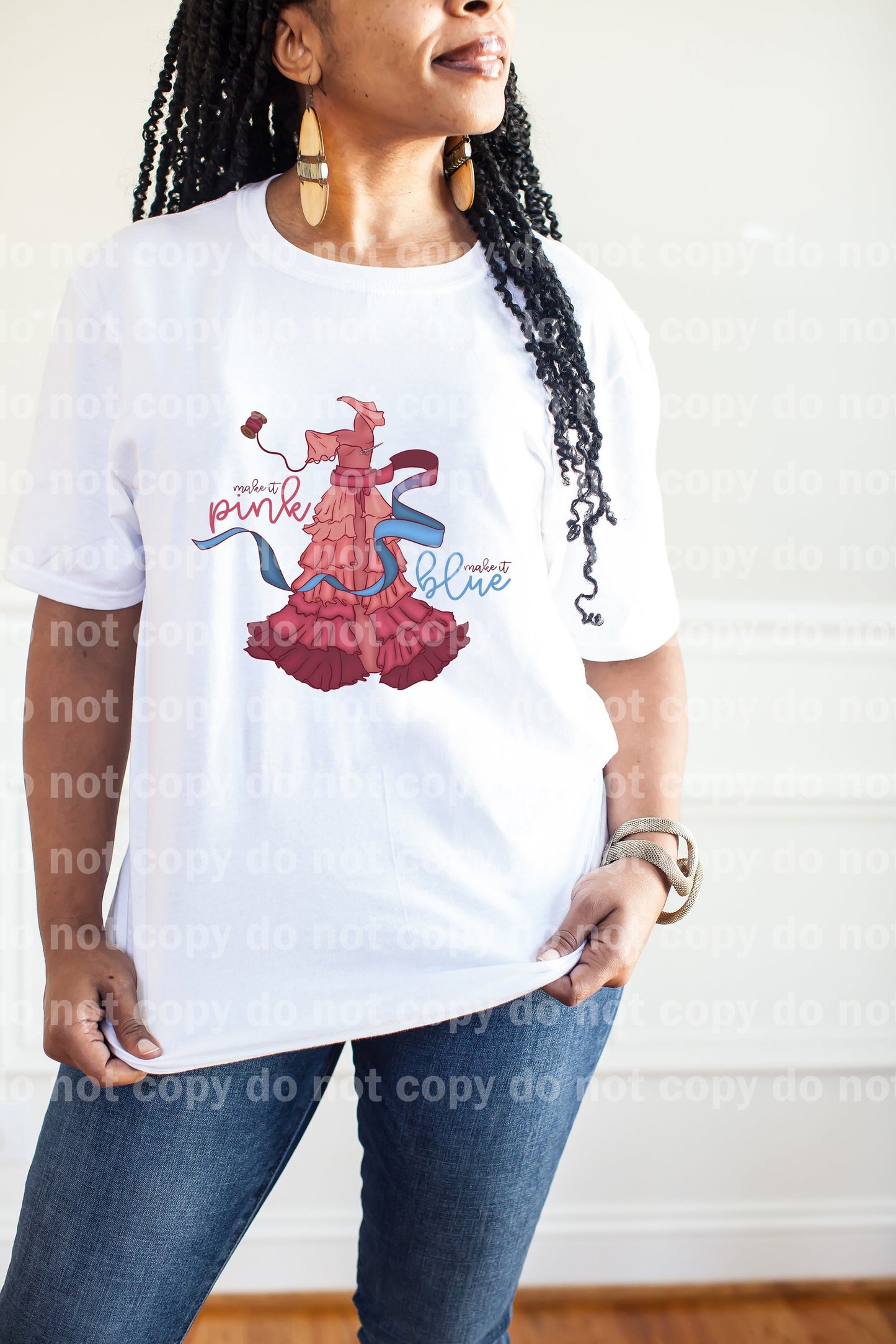 Make It Pink Make It Blue Dream Print or Sublimation Print