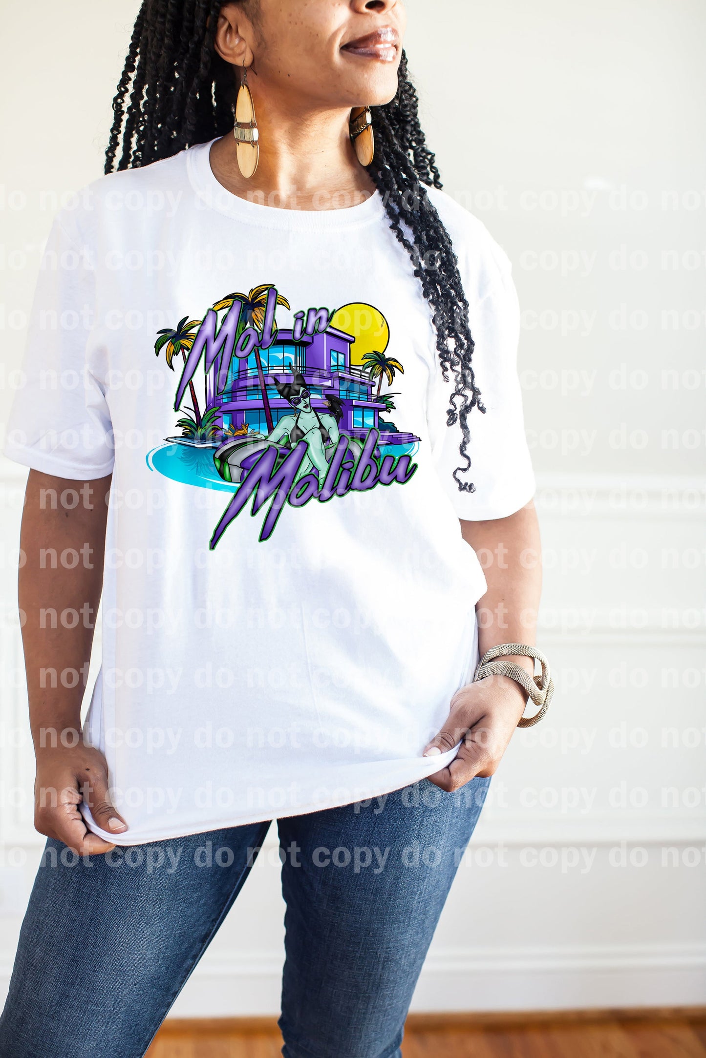 Mal In Malibu Dream Print or Sublimation Print
